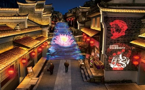 貴州黎平翹街夜景亮化工程設計